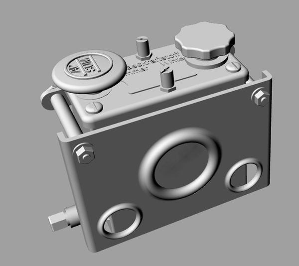 1/24 Scale Messerschmitt  Bf109 G Cockpit Parts Set