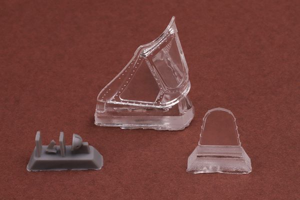 1/24 Scale Spitfire/Seafire windshield (Late)